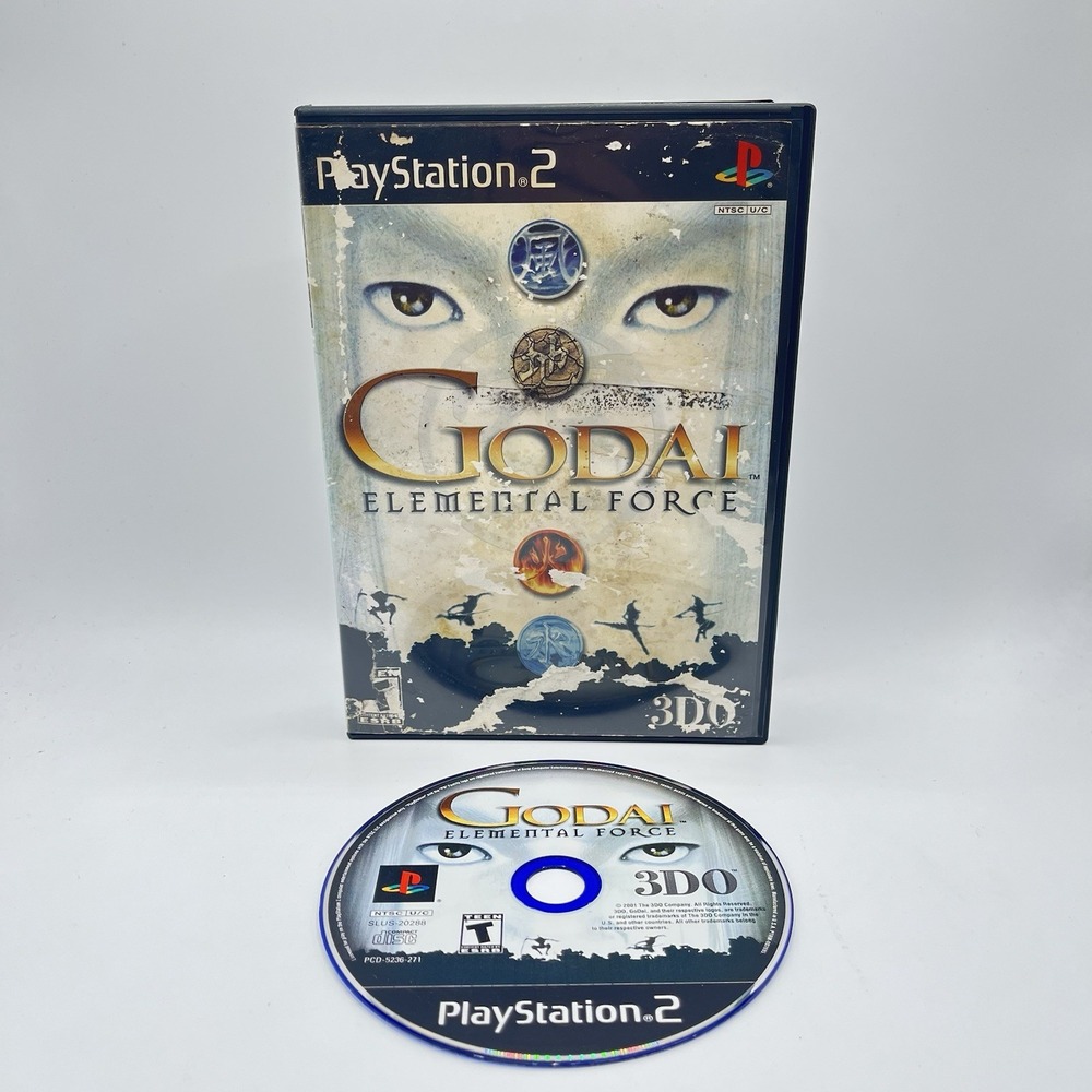 GoDai: Elemental Force Sony PlayStation 2, 2002 PS2